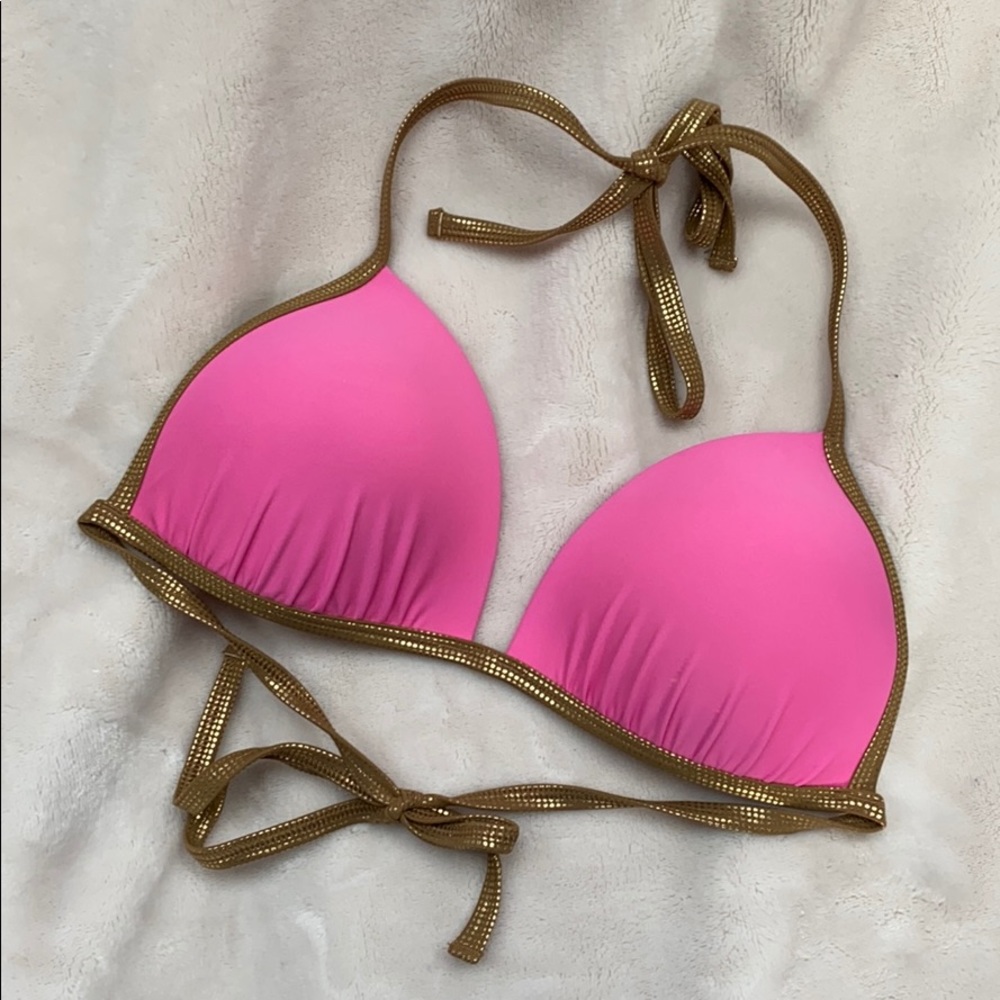 Aerie triangle bikini top